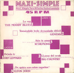 Various - Maxi-Simple Para Difusi&oacute;n Front Cover