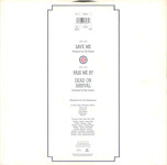 Save Me Rear Cover
