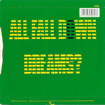 Ultravox - All Fall Down (single) Rear