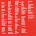 The Buffalo Skinners Lyric Sheet Inner Rear
