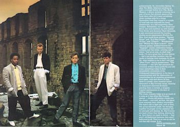 The Seer Tour Programme Pages 8 & 9